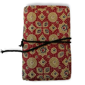 NWOT Natural Paper Plain Notebook with Soft Cover and Tie Closure